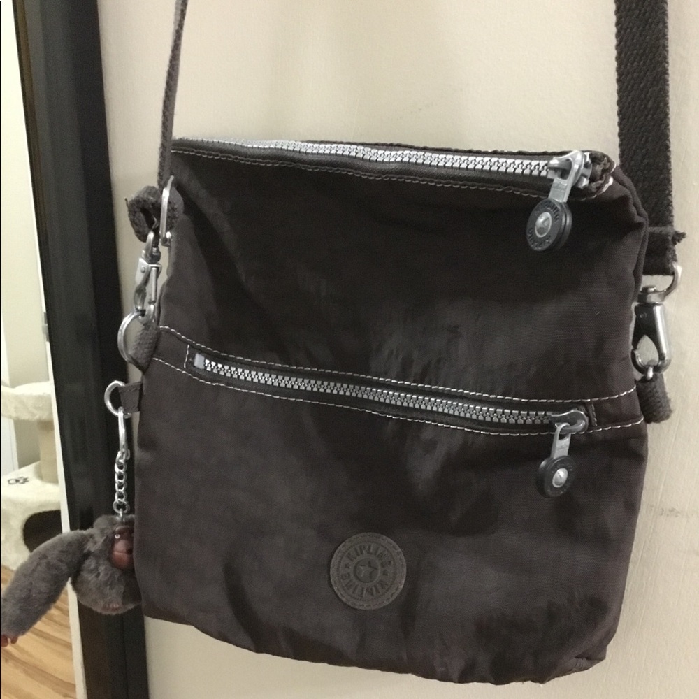 Kipling Brown Crossbody.